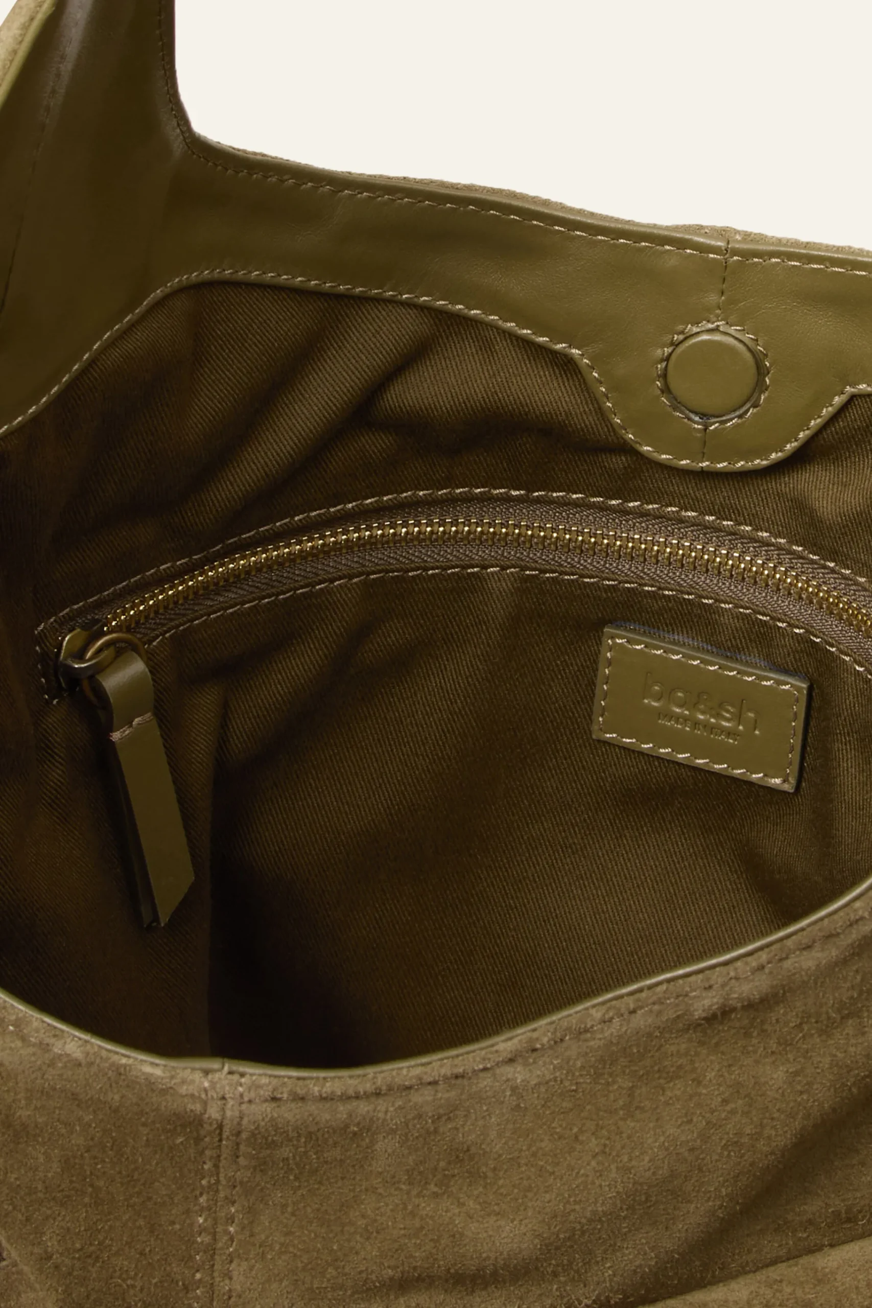 Ba&Sh YOUYOU sac seau multipocket VERT Outlet