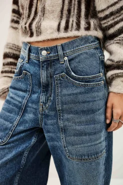 Ba&Sh ZOEL jean droit BLEU Clearance