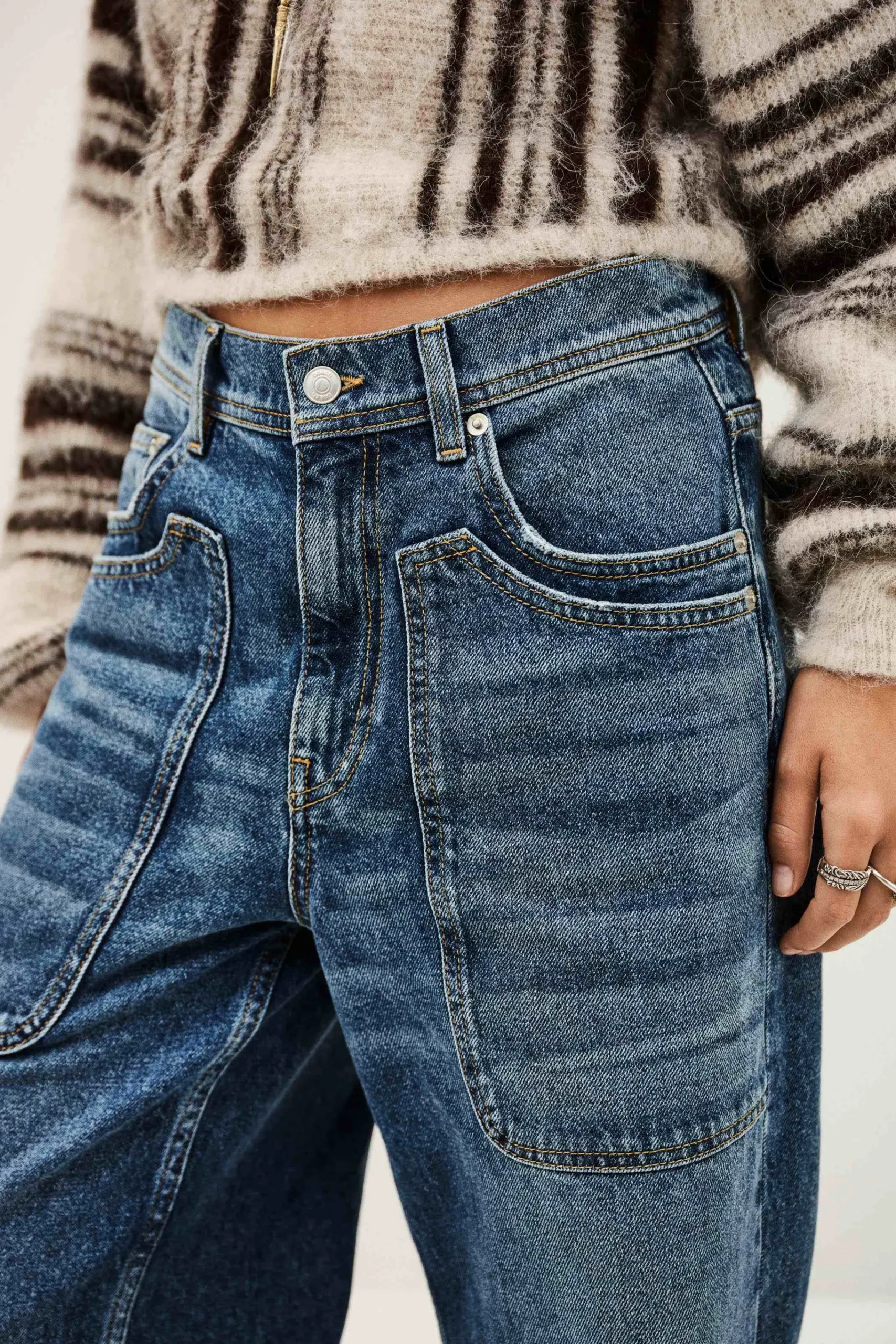 Ba&Sh ZOEL jean droit BLEU Clearance