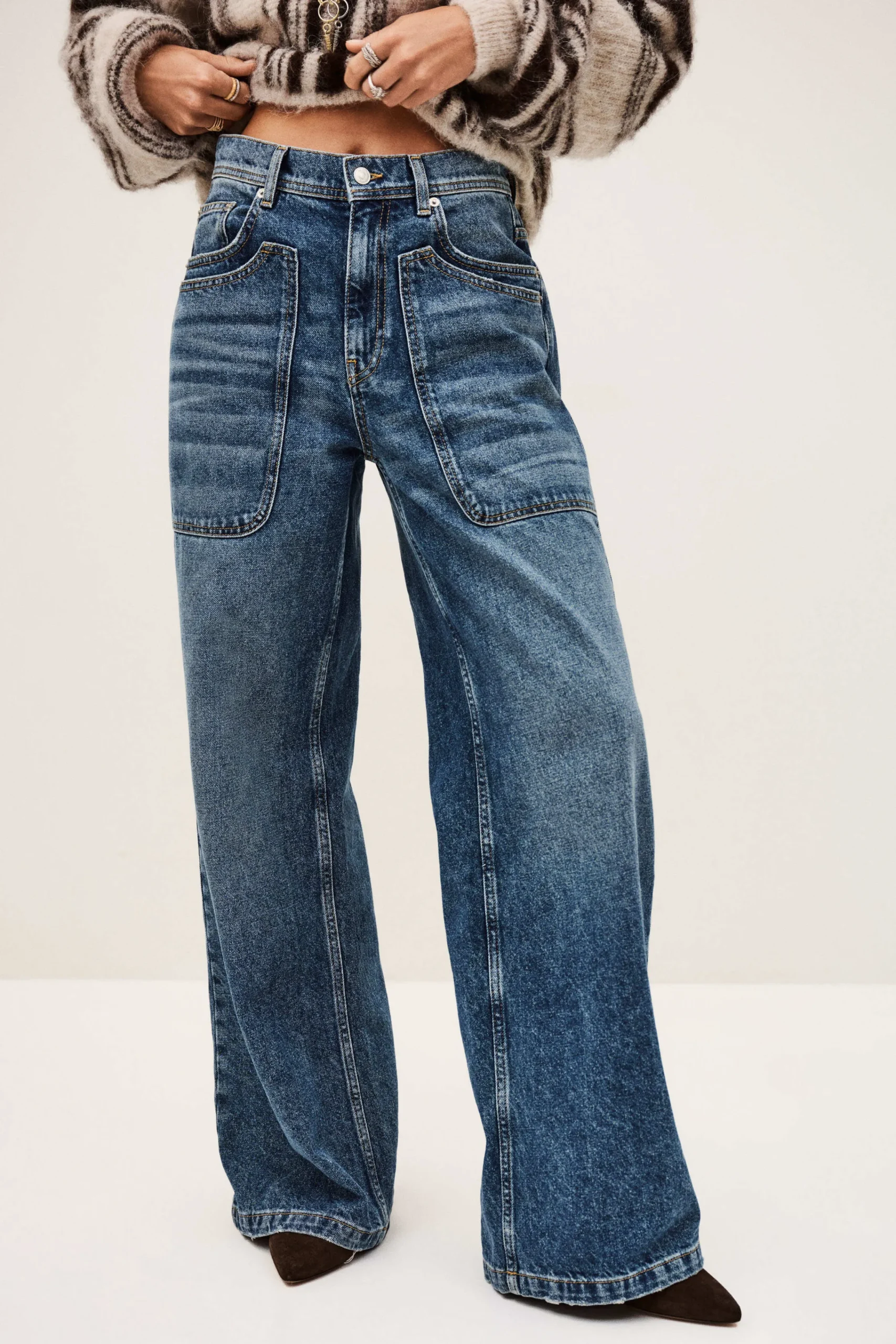 Ba&Sh ZOEL jean droit BLEU Clearance